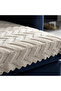 180X220 Thick Sponge Non-Slip Welsoft Soft Embossed Modern Sofa Cover (Stone) - 2