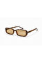 نظارات شمسية للجنسين من Glare Leopard Mink Glass
