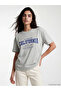 Printed Women's Ribbed T-Shirt