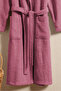 Nova Şalyaka Women's and Men's Bathrobe 100% Cotton |   Durable |   Fast Drying |   Soft Comfort - 5