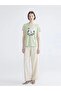 Crew Neck Printed Women's T-Shirt (S6) - 2