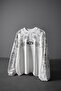 Men's White Shadow of Sltr Boxy Fit Long Sleeve Tshirt - 7