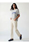 Printed Women's Ribbed T-Shirt - 2