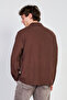 Men's Long Sleeve Regular Fit Shirt - A.Brown - 5