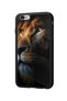 Glossy Premium Case with Lion Design Compatible for iPhone 6 Plus - 5