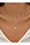 Triple Layer Pearl Choker Necklace - 2