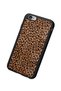 Glossy Premium Case with Leopard Design for iPhone 6 Plus Compatible - 7
