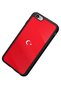 iPhone 6 Plus Compatible Glossy Premium Case with Turkish Flag Design - 4