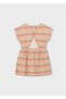 Girl's Knitted Dress Orange - 03930 - 5