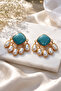 Zara Model Pearl Dangle Stylish Earrings - 2