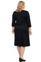 Plus Size Full Lycra Trendy Elastic Waist Flower Embroidered Stylish Fashionable Women's Wedding Skirt and Blouse Set - 3