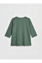 Original Floral Embroidered 100% Cotton Women's T-Shirt - 6