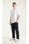 Men's Black Thin Parachute Fabric Sweatpants with Cargo Pockets and Clip-On Cuffs, Comfortable Fit - 2