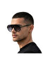 Men's Oval Model Black Color Sunglasses Tctgt001901G0313 - 2