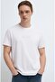 M0613270 Black Logo Printed T-Shirt Men's T-Shirt White - 2