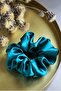 Women's 3-Piece Satin Hair Rubber Band Set - 4