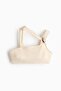Padded one-shoulder bikini top - 5