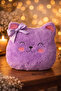 Meav Decorative Children's Room Pillow with Cat Figure - 2