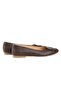 Women's Buckle Leather Ballerinas Dg6010 - 5