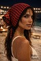 Betty Bands Red Plaid Bandana – Bohemian Hair Accessory with Ties |   Summer & Vintage Style