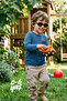 0 - 6 Years Old Baby Sunglasses Flexible Unbreakable Flexible Frame with Box Gift for Girls Boys Unisex - 2