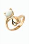 Nrzsnt Authentic Ring with Natural Stone (81114) - - 2