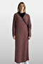 Women's Viscose Prayer Dress 25247-5 Claret Red - 2