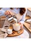 Stainless Steel Milk Pot with Wooden Handle - 3