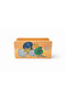Decorative Wooden Napkin Holder with Pattern – Natural Solid Wood Tableware Decorative Napkin Holder - 1 Piece - 5