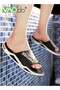 Men's Slippers Thick Sole Non-slip Slip On Fashion Outdoor Beach Slippers Black - 6