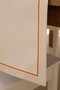 Orange Piping Cream Runner 50×130 cm - 6