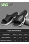 Men's Slippers Thick Sole Non-slip Slip On Fashion Outdoor Beach Slippers Black - 2