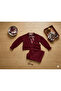 Fularli Wide-Letched 2-Thread Seasonal Top and Bottom Girls' Set Oversize - 3