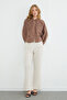 Beli Lace-Up Pocketed Muslin Fabric Trousers - 2