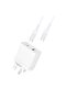 PD Charger 30W with Type-C to Type-C Cable