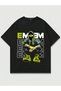Eminem Printed Unisex Oversize Cut 100% Cotton Crew Neck Rap T-Shirt