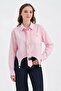 Women's Special Design Shirt with Tie Detail