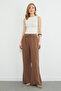 Beli Lace-Up Pocketed Muslin Fabric Trousers - 2