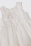 Baby Girl White Party Dress - 3