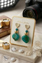 Acrylic Design Handmade Heart Earrings - 2