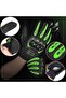 Unisex Black Professional Full Protection Touchscreen Cycling Motorcycle Gloves - 2
