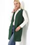 Women's Green Seasonal Knitwear Vest - 3