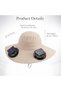 Solar Fan Sun Hat for UNISEX – Wide Brim Outdoor Fishing Hat - 6