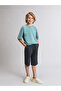 Lcw Kids Green Crew Neck Oversize Boy's T-Shirt - 3