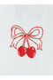 Embroidered Girls' Ribbed T-Shirt and Skirt - 7