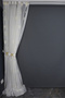Organze 2250 Cream Color 5_3 Ready-Made Pleated Background Curtain 300*260 cm - 8