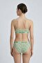 Patterned Women's Slip Panties and Bralette Set with Supporting Pads - Panda Love - 2