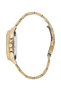 Men's Wristwatch |   42mm Steel Case, Gold Steel Band, Silver Dial - 8