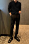 Men's Polo Neck Knit Sweater Slim Fit Ribbed - 2