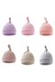 - Tiny Tops Baby Beanies - Set of 6 - Multicolor - 0M to 6M